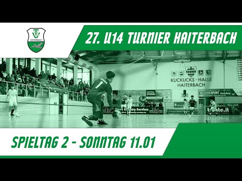 27. Internationales U14 Hallenturnier Haiterbach 2026 - 2. Spieltag