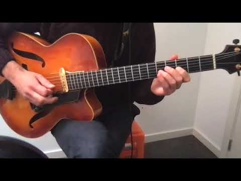 A Child is Born etude (Tim Finoulst) from '15 Etudes for Jazz Guitar'