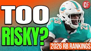 De'Von Achane: RB1 or MASSIVE Fantasy Bust | 2026 RB Rankings