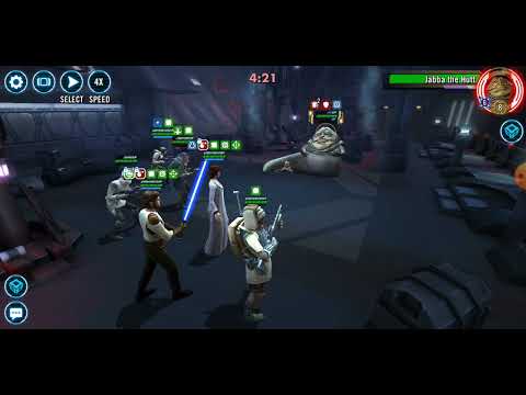 Mon Mothma/Kyle/Pao/HRS/Bistan (5% stacking offence) cleans up Jabba: 41 banners