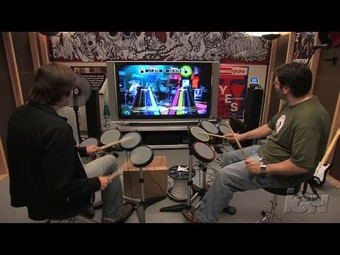 Rock Band (game only) Xbox 360 Gameplay - Drum-Off: