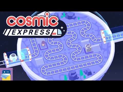 Cosmic Express: iOS / Android / PC Gameplay (by Draknek Limited)