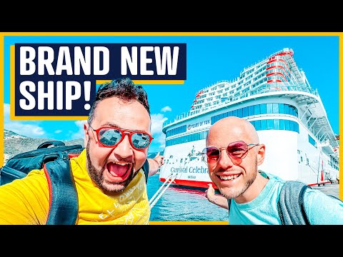 Thumbnail for Boarding Carnival's BRAND NEW SHIP - Maiden Cruise Chaos, Fun and Food!