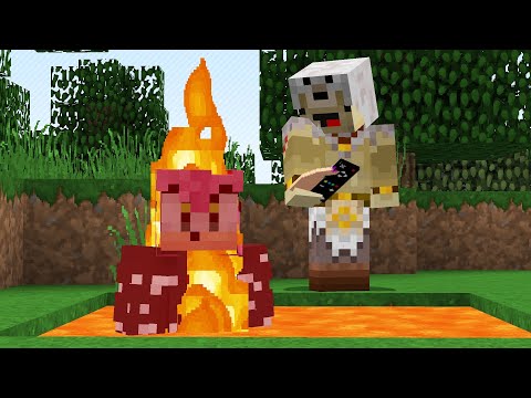 Azpaz Tv - BREAK CHALLENGE on Minecraft (the loser pays a HORRIBLE thing)