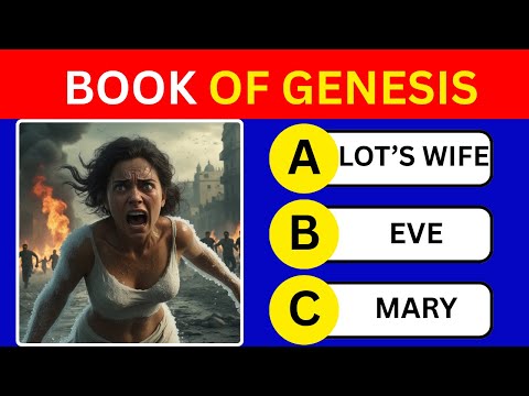 BOOK OF GENESIS | 30 Bible Questions | Test Your Knowledge BIBLE BOSS QUIZ