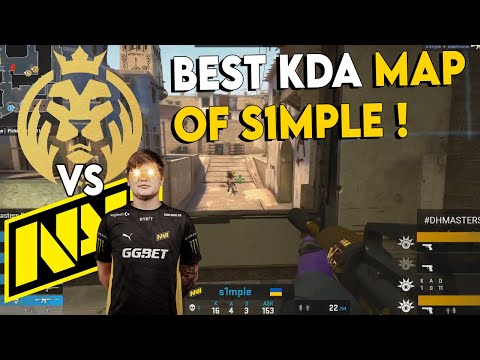 BEST KDA MAP OF SIMPLE 2.77 RATING! MAD Lions vs NAVI | HIGHLIGHTS | DreamHack Masters Spring 2020