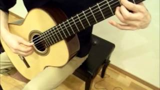 CLANNAD solo guitar (Negai Ga Kanau Basyo ～ Nagisa)