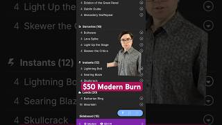 $50 Modern Burn #mtg #budget #mtgmodern