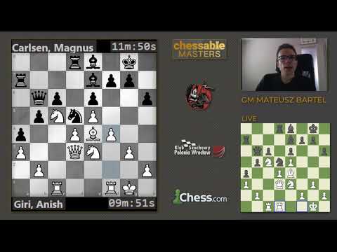 Finał ChessAble Masters, dzień drugi - komentuje GM Mateusz Bartel (4/4)