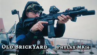Police uses Phylax MK16 at old Brickyard Airsoft Gameplay