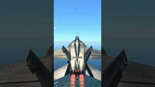 F/A-18F CARRIER LANDING #shorts #warthunder