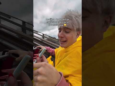 La broma del tornillo en la montaña rusa