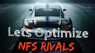 How to optimize nfs rivals for low end PC [increase fps]