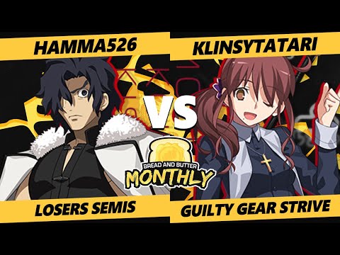 Bread and Butter 30 Losers Semis - hamma526 (Kouma) Vs. Klinsytatari (Noel) Melty Blood: Type Lumina
