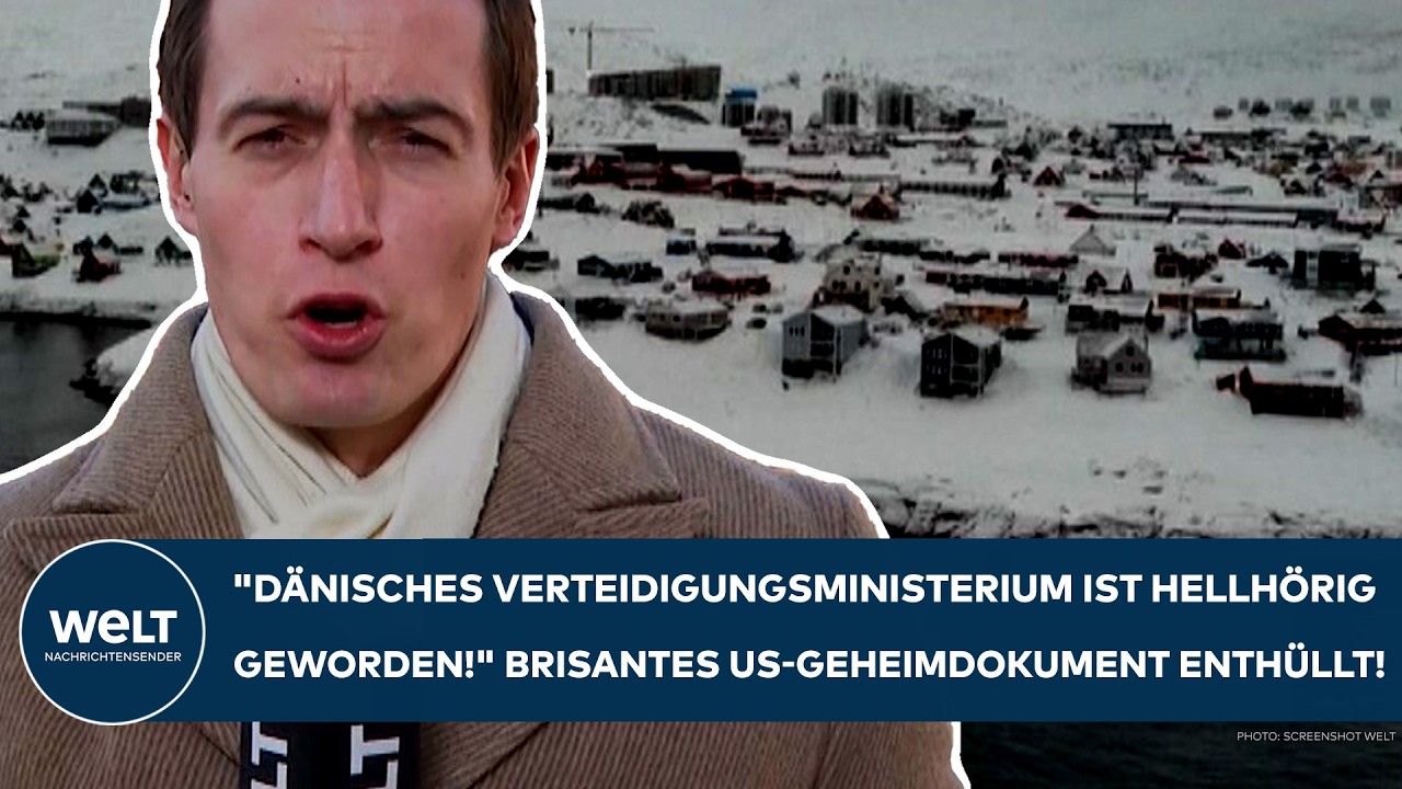 GRÖNLAND: Geheimdokumente offengelegt! USA holten "Informationen" über Militäranlagen ein!