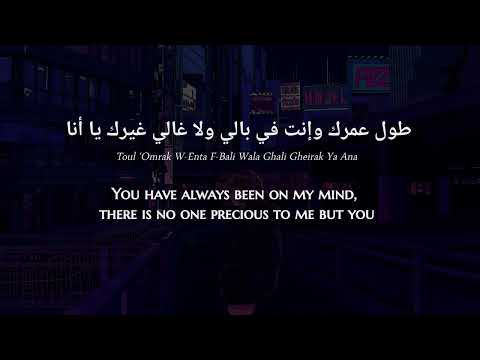 Aline Khalaf - Menni Leek (Egyptian Arabic) Lyrics + Translation - ألين خلف - مني ليك