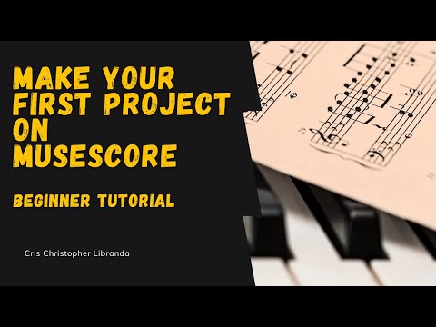 Make Your First Project on MuseScore 3-beginnner tutorial, Music Class Activity