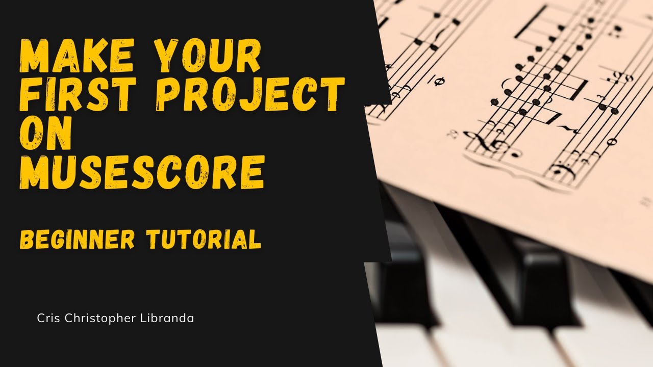 Make Your First Project on MuseScore 3-beginnner tutorial, Music Class Activity