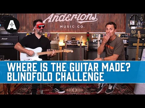 Where Is The Guitar Made? A Chappers T-Style Blindfold Challenge!