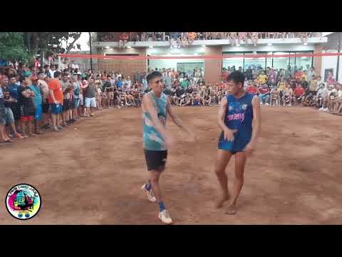 Game 1. Adri and Chepe vs. Piraña and Carmona. 2-Terminal. FOOTVOLLEY. FUTEVOLEI.