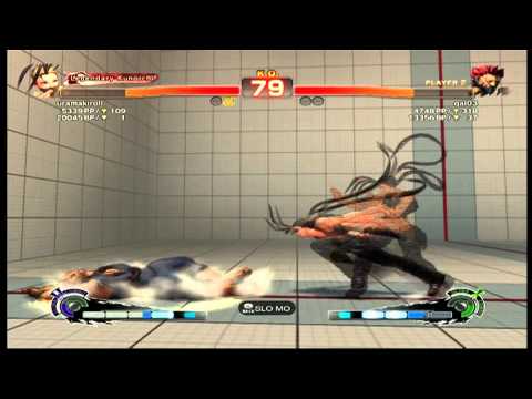 SSF4 AE 2012 Ranked: uramakiroll (Ibuki) vs qa103 (Akuma)