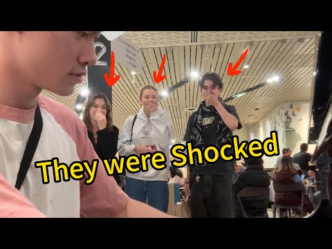 I took song request from 100 girls on Public Piano