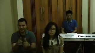 Audhy and Putri & Nuki NARES - What Makes You Beautiful Cover - One Direction