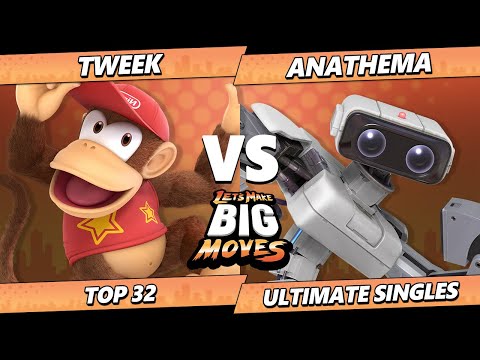 LMBM 2023 Top 32 - Tweek (Diddy Kong) Vs. Anathema (ROB) SSBU Ultimate Tournament