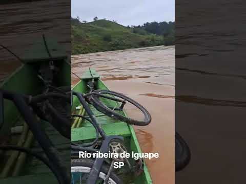 río ribeira de Iguape SP..