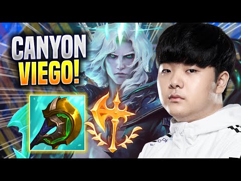 CANYON IS A BEAST WITH VIEGO! - DK Canyon Plays Viego JUNGLE vs Nidalee! | Preseason 2023