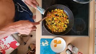 Azija style scrambled eggs