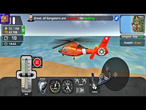 Helicopter Flight Pilot Simulator - Airplane Flight Simulator - Best Android Gameplay