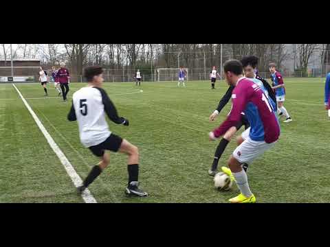 Sportclub Monster JO17-2 vs KMD JO17-3, 29-1-2022