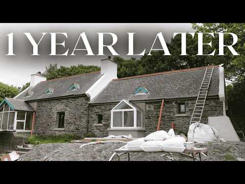 Abandoned Irish Cottage Renovation | 1 Year TIMELAPSE