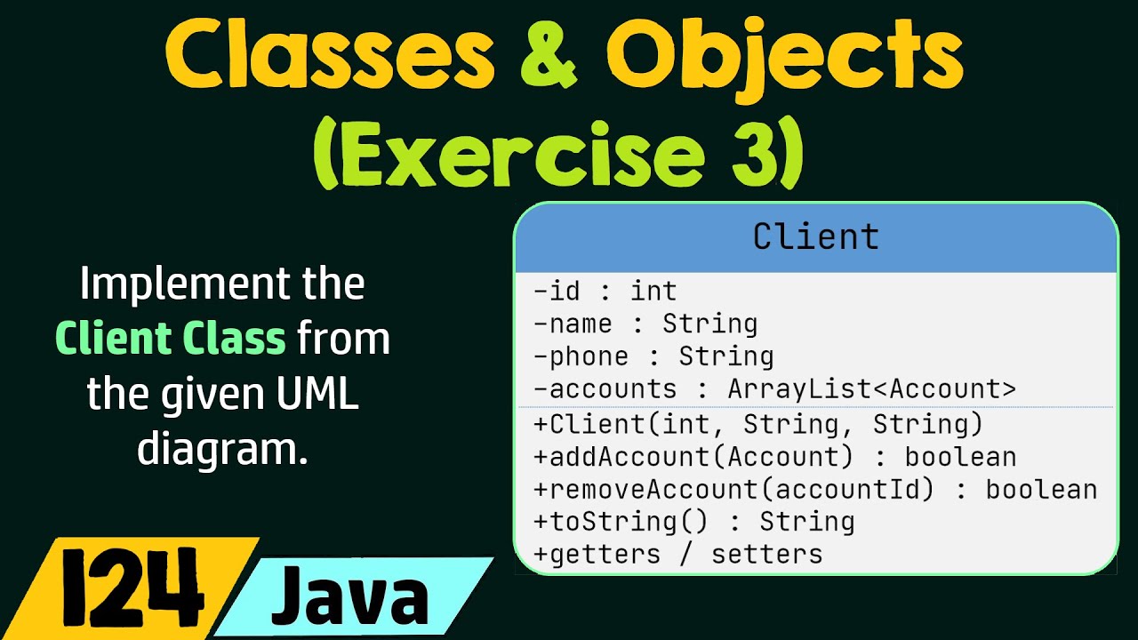 Classes and Objects (Exercise 3)