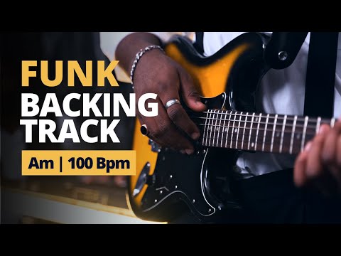 Funk Backing Track in Am Minor | 100 Bpm Jam Track