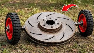 No One Thinks Old Brake Discs Are a Gold Mine! Collect Them and Turn Them into Cash