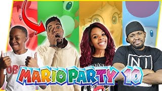 JUICE GETS BEAT UP FOR TALKING CRAP! - Mario Party 10 Gameplay