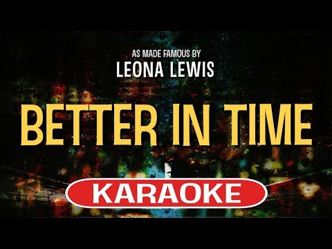 Better In Time (Karaoke Version) - Leona Lewis