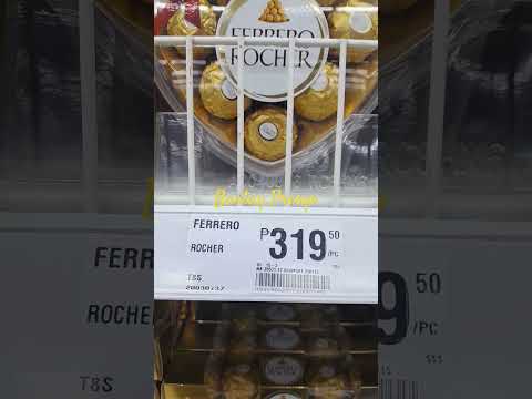 Ferrero Rocher Chocolate T8S Price #ferrerorocher #ferrero #chocolate #price #bantaypresyo
