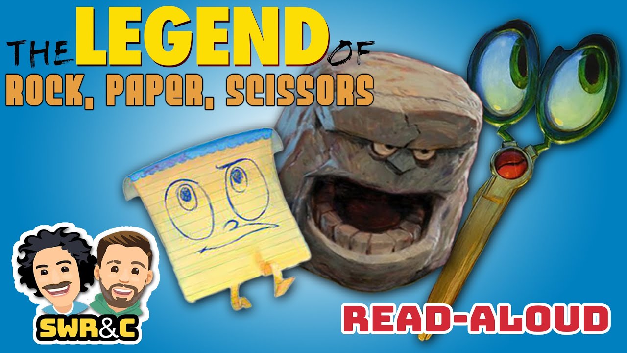 🗿📄✂️ Read Aloud | THE LEGEND OF ROCK PAPER SCISSORS by Drew Daywalt