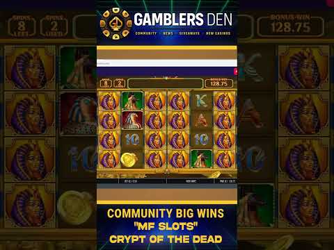 Thumbnail for video: Crypt of The Dead Goes NUTTY!! GD community Huge win!!