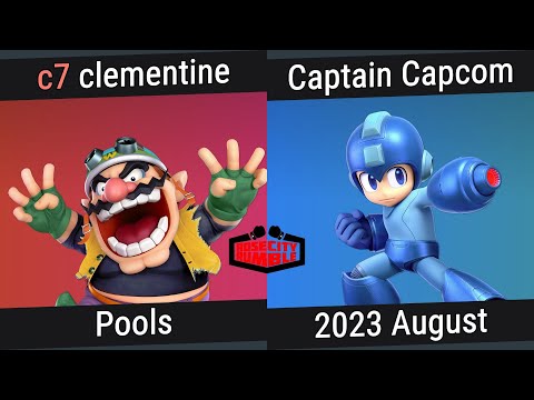 RCR 7 Pools - clementine (Wario) vs Captain Capcom (Mega Man) - SSBU Ultimate