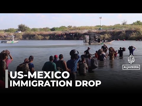 Mexico migration: Crossings at the US-Mexico border at their lowest