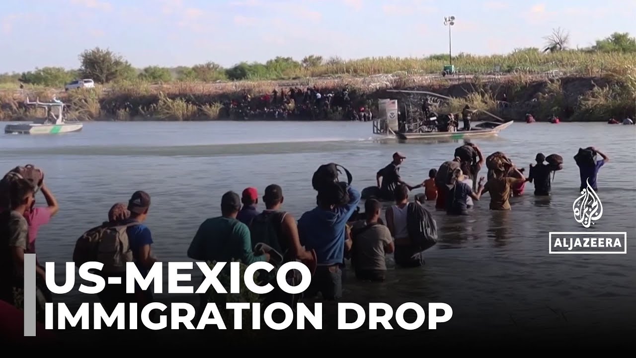 Mexico migration: Crossings at the US-Mexico border at their lowest