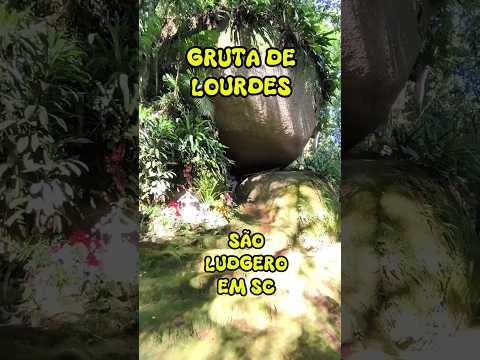 GRUTA DE LOURDES NA CIDADE DE SÃO LUDGERO/SC