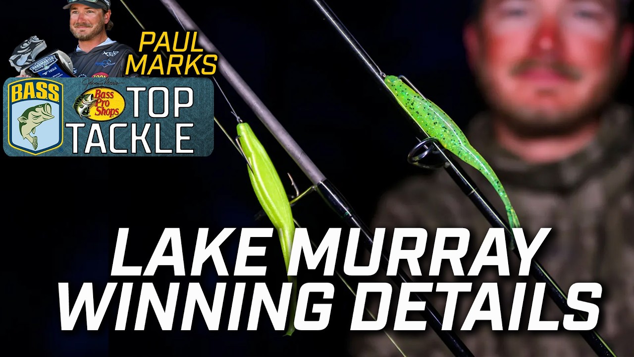 Paul Marks Wins Lake Murray on Zoom's New Chartreuse Herring Fluke