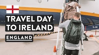 BYE ENGLAND, HI IRELAND 👋🏼 | Glastonbury UK Travel Vlog | Rabbies Tour Day 5