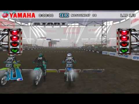 yamaha supercross wii controls