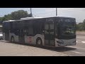 Constanța Autobuzul Isuzu Cityport CT 13 EXS Părăsind Stația Poarta 2 Pe Linia 51 Iunie 2023